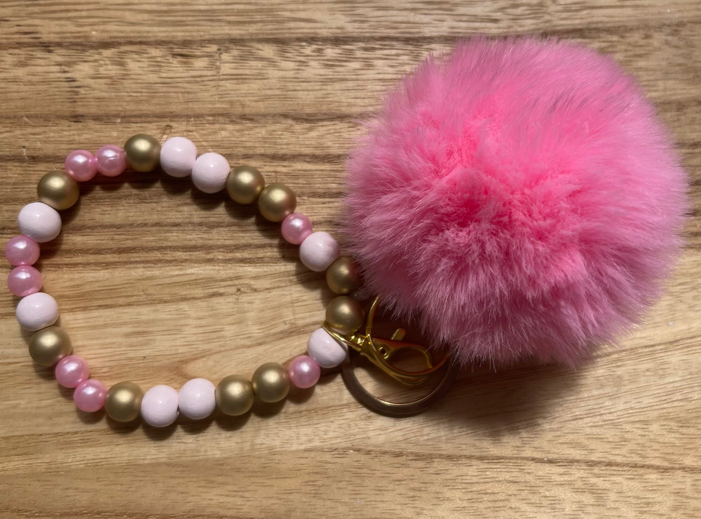 Rosé Radiance Keychain
