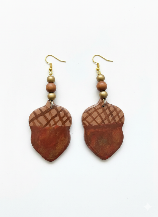 Autumn Acorn Dangles