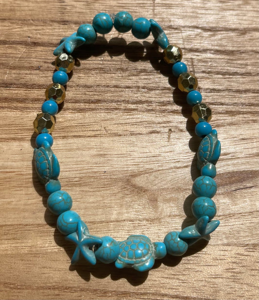 🌊 Ocean Spirit Charm Bracelet