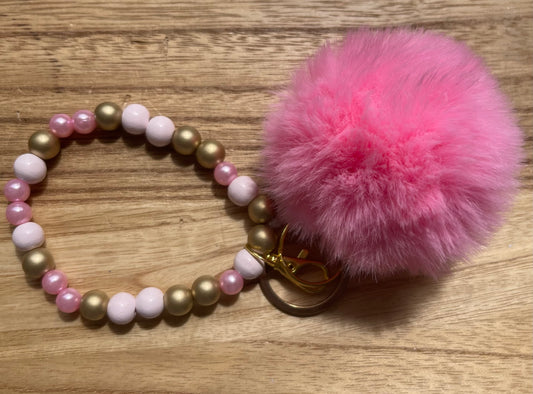 Rosé Radiance Keychain