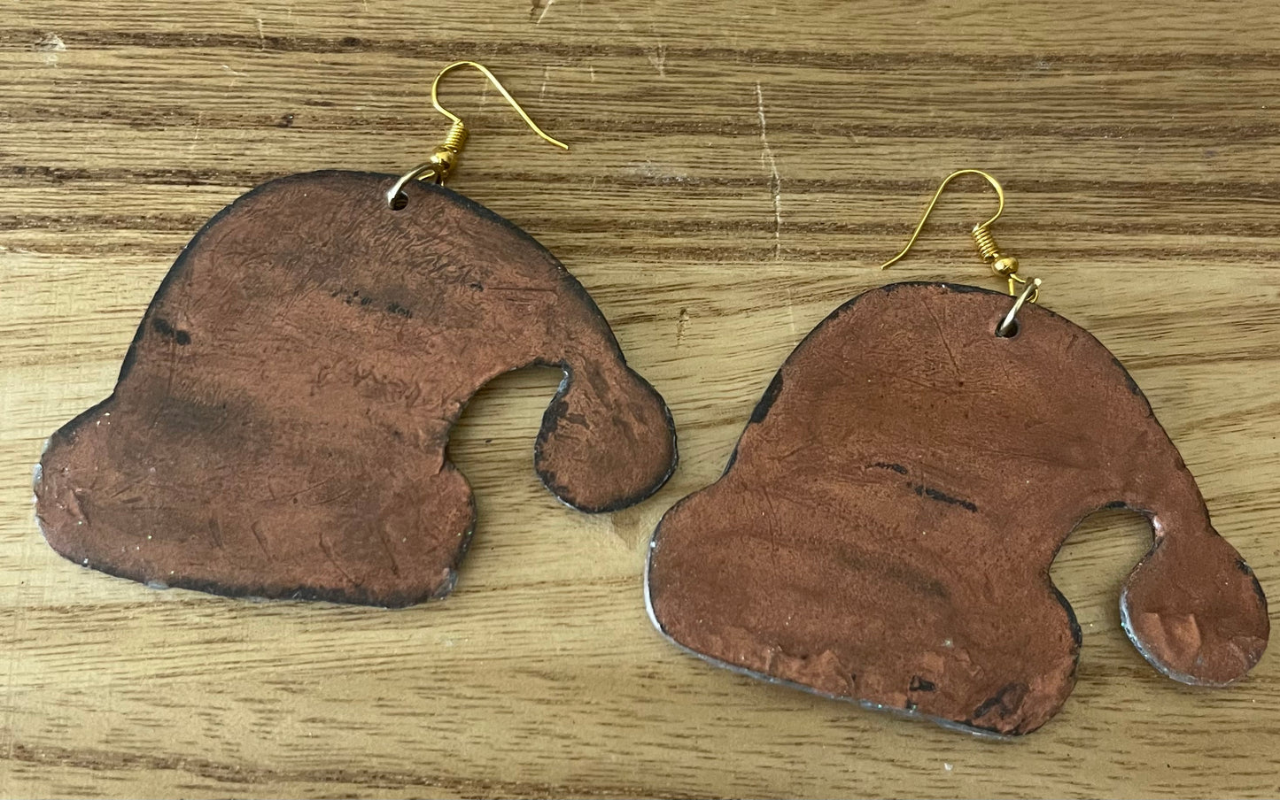 Tinsel & Teal Santa Dangles