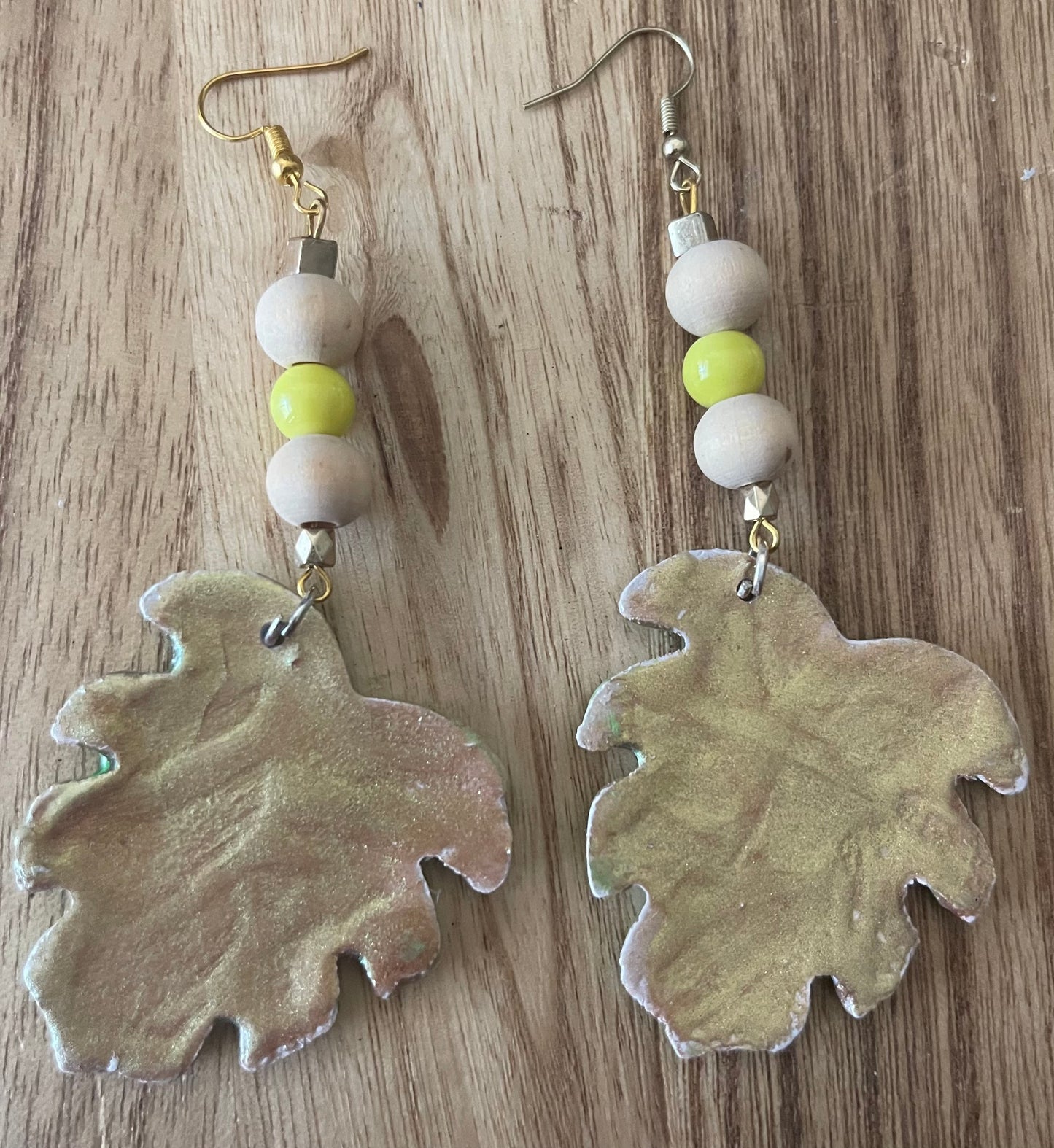 Jungle Leaf Drop Earrings