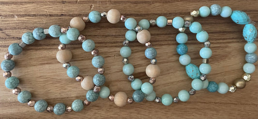 Turquoise & Sandstone Boho