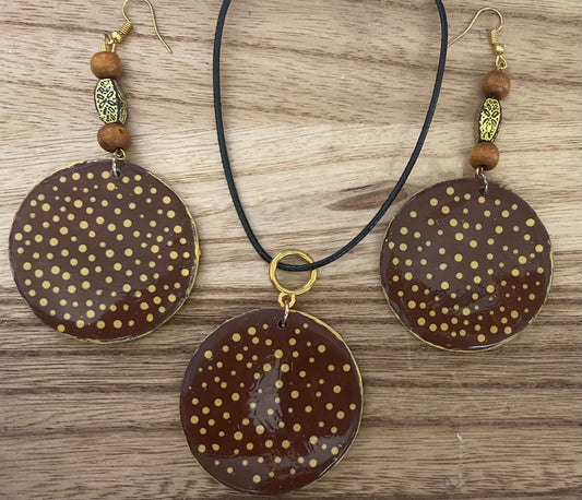 Cocoa & Gold Set