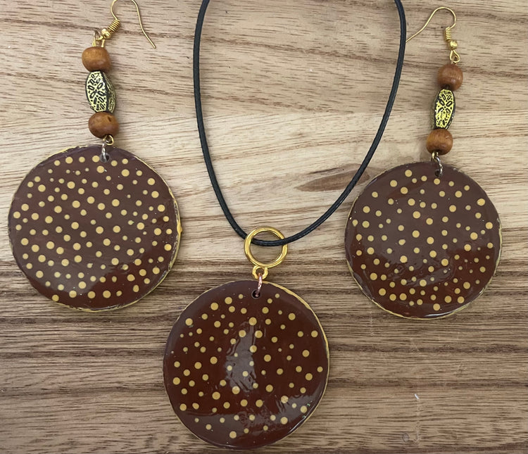 Cocoa & Gold Set